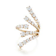 *PRE-ORDER* Melissa Kaye 18K Gold Aria Cascade Diamond Ring