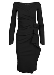 Chiara Boni La Petite Robe Silveria Dress in Black, Size 42