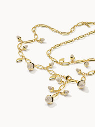 Tamara Comolli 18K Yellow Gold Mikado Short Diamond Pavé Necklace