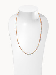 Tamara Comolli 18K Rose Gold Belcher Chain Necklace, 60cm/2.8mm