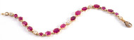 Sylva & Cie. 18K Yellow Gold Ruby Bracelet