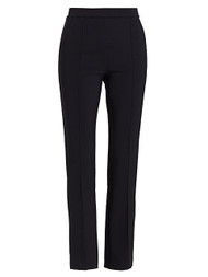 Chiara Boni La Petite Robe Nuccia Crop Pants in Black, Size 44