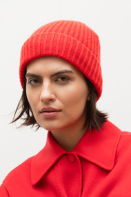 Iris Von Arnim Carlos Cashmere Hat in Ferrari Red