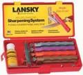 LANSKY Deluxe Diamond Knife Blade Sharpener 4 Hones LKDMD