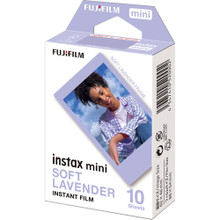 FUJIFILM INSTAX MINI Soft Lavender Instant Film (10 Exposures)