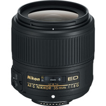 Nikon AF-S NIKKOR 35mm f/1.8G ED FX Format Lens