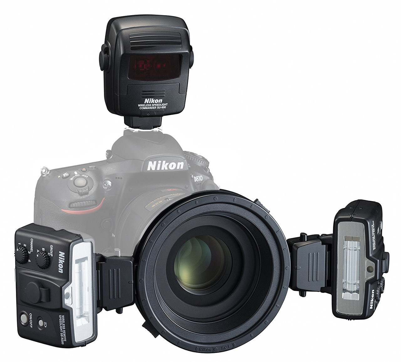 Nikon R1C1 Wireless Close-Up Speedlight Kit - Flashes