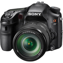 Sony Alpha SLT-A77VM DSLR Digital Camera w/ 18-135mm Lens