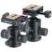 Giottos Mh-1301 Pro Series II Medium Socket & Ball Head With Mh-656 Quick Release System