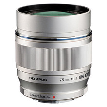 Olympus M.Zuiko Digital ED 75mm f/1.8 Lens for Micro 4/3 Cameras