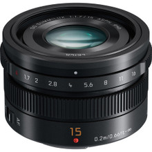  Panasonic LUMIX G Leica DG Summilux 15mm f/1.7 ASPH. Lens