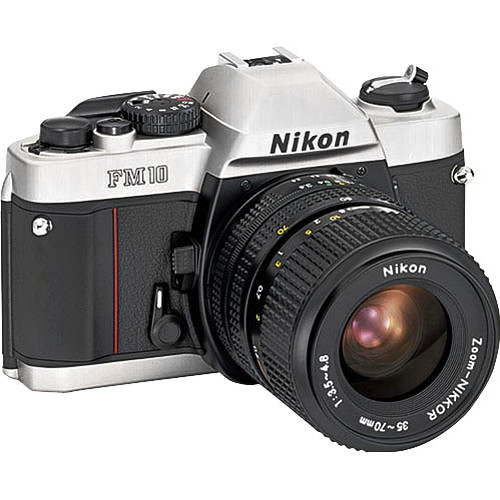 Nikon FM10 Body with 35-70mm f/3.5-4.8 Zoom-NIKKOR
