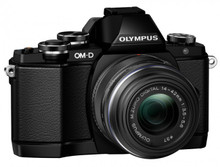 Olympus E-M10 Body with M.Zuiko 14-42mm II R Lens & M.Zuiko 40-150mm f4.0-5.6 R