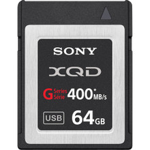 Sony 64GB G Series XQD Format Version 2 Memory Card, New York, California, Maryland, Connecticut 