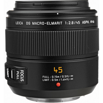 Panasonic Leica DG Macro-Elmarit 45mm f/2.8 ASPH. MEGA O.I.S. Lens (PANH-ES045), New York, California, Maryland, Connecticut