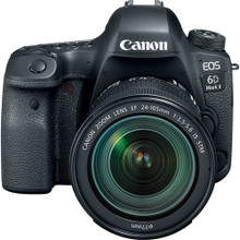 EOS 6D MARK II DSLR CAMERA WITH 24-105MM F/3.5-5.6 LENS