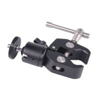 STAINLESS STEEL CLAMP WITH MINI BALL HEAD WITH ALUMINUM PLATE