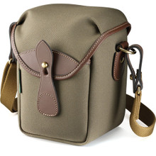 Billingham 72 Small Camera Bag (Sage FibreNyte/Chocolate Leather)