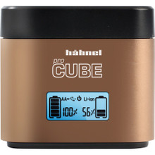 hahnel ProCube Twin Charger for Sony & Olympus and AA Batteries