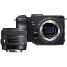 Sigma sd Quattro Mirrorless Digital Camera with 30mm f/1.4 Art Lens Kit