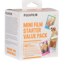 FUJIFILM INSTAX Mini Instant Film Starter Kit (40 Exposures) 