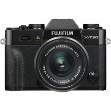 Fujifilm X-T30 Mirrorless Camera  (w/ XC-15-45mm F3.5-5.6 OIS PZ Kit)  (Black & Silver)