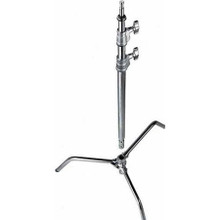 Avenger 9.8' C-Stand 30 with Detachable Base, 3 Sections, 2 Risers, Chrome Steel