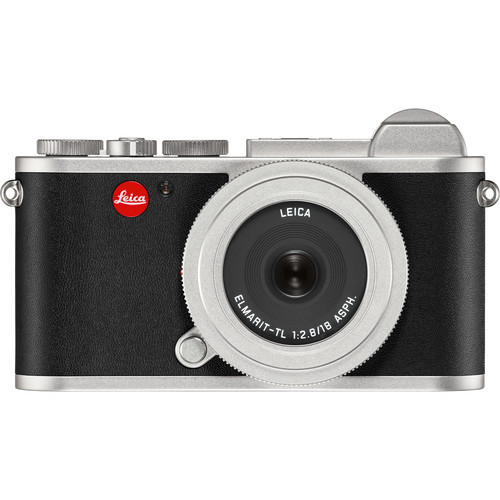 Leica CL Mirrorless Digital Camera with 18mm Lens [Silver Anodized