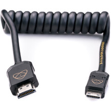 Atomos AtomFLEX HDMI to Mini-HDMI Coiled Cable (12 to 24")