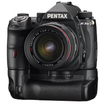 Pentax K-3 Mark III DSLR Camera Premium Kit with D-BG8 Battery Grip, Black