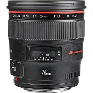 Canon EF 24mm f/1.4L II USM Autofocus Lens