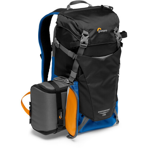 Elektronisch Punt graan Lowepro PhotoSport BP 15L AW III Photo Backpack (Black/Blue)