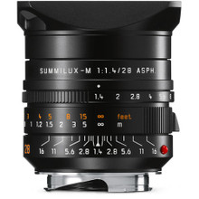 Leica Summilux-M 28mm f/1.4 ASPH. Lens (Black)