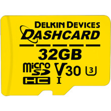 Delkin Devices  32GB DASHCARD UHS-I microSDHC Memory Card with SD Adapter