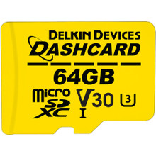 Delkin Devices 64GB DASHCARD UHS-I microSDXC Memory Card with SD Adapter