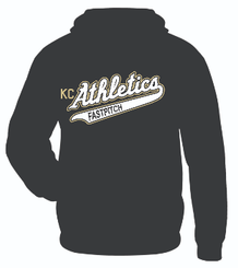 C4. KC Athletics Gildan Cotton Hoodie - Black