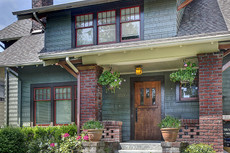 Exterior Paint Color Design: Mount Baker Craftsman