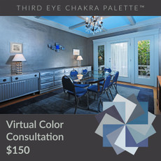 Color in Space Third Eye Chakra Palette Virtual Consultation for $150