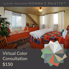 Color in Space Alpine Meadow Palette Virtual Consultation for $150