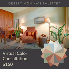Color in Space Desert Palette Virtual Consultation for $150