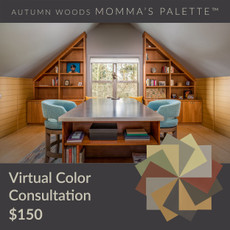 Color in Space Autumn Woods Palette Virtual Consultation for $150