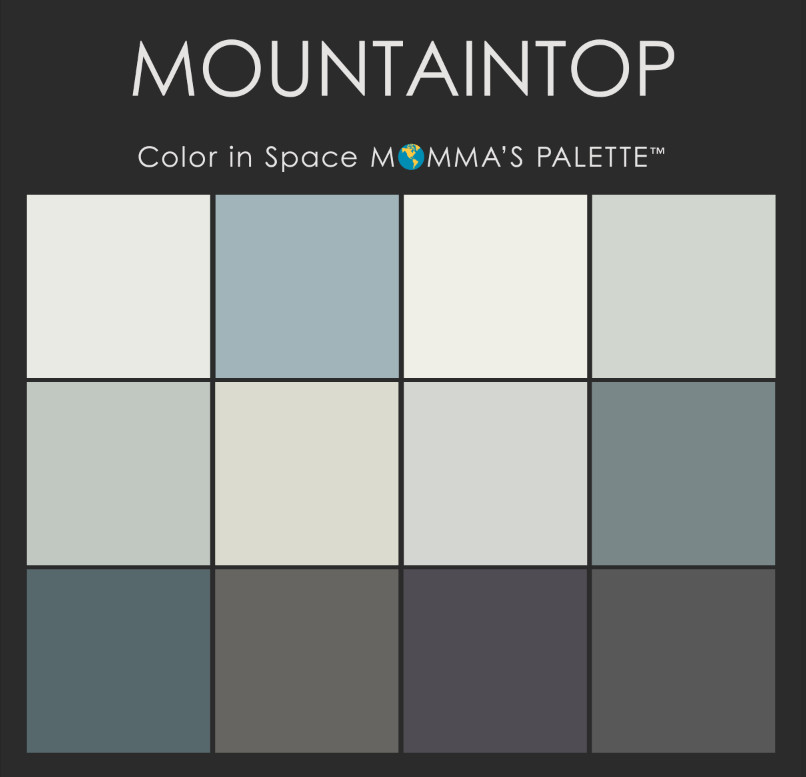 Alpine Meadow MOMMA's Palette Benjamin Moore\u00ae paint colors for walls  paint color swatches  home improvement  DIY by Color in Space