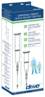 Drive Universal Aluminum Crutches