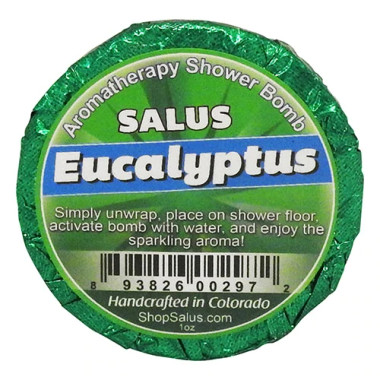 Eucalyptus essential oil is great for helping to clear out your sinuses and respiratory. Our most popular shower bomb scent gives you an at home spa experience!