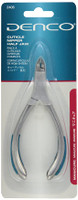 Denco Cuticle Nipper (Rubber Grip) - Half Jaw (4")