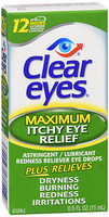 Clear Eyes Maximum Itchy Eye Relief Eye Drops