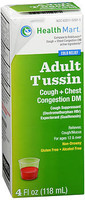 Healthmart Guaifenesin/DM Syrup