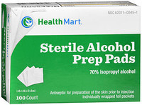 Healthmart Alcohol Prep Pads