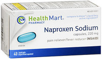Healthmart Naproxen 220mg SoftGel Capsules