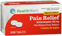 Healthmart Acetaminophen 325mg Tablets